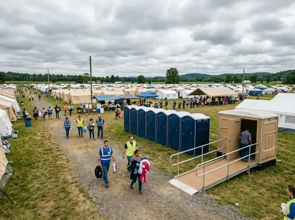 disaster-relief-camp-restrooms-010 — frequently asked questions, Dumpster & Portable Bathrooms Rental in St. Albans, WV
